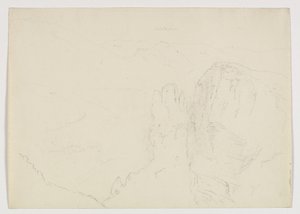 View of Calatafimi from Segesta, Sicily, 1842